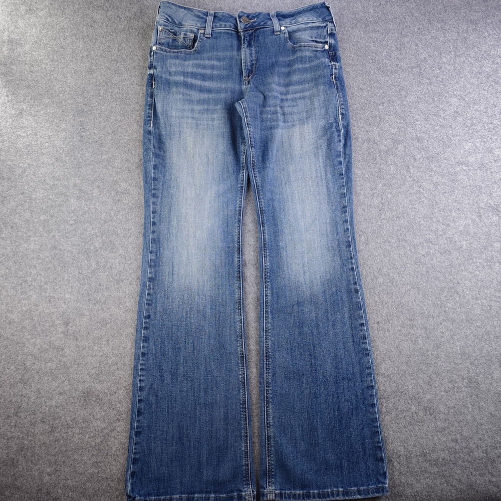 Ariat REAL Denim Jeans Women's 31R Perfect Rise Boot Cut Medium Wash Mid Rise